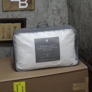 Hotel Collection 450 TC Cotton Firm Density Pillow White Standard Queen